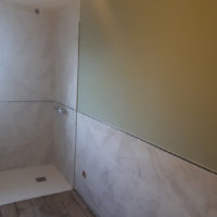 Appartement gîte rénovation salle de bains Lignes & Feeling